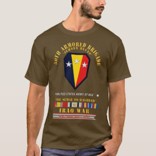 50th Armoured Brigade Jersey Blues SSI The Surge I T-Shirt