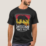 50th Birthday   1970 Camping Hiking Retro Vintage T-Shirt<br><div class="desc">50th Birthday   1970 Camping Hiking Retro Vintage</div>