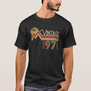 50Th Birthday 1971 50 Years Old Vintage Retro Styl T-Shirt