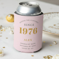 50th Birthday 1976 Keepsake Elegant Personalised