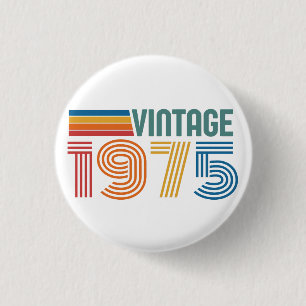 50th Birthday 3 Cm Round Badge