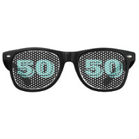 50TH BIRTHDAY 50 NOVELTY SUNGLASSES SHADES