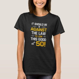 50th Birthday  50 Years Old Birthday Men Women T-Shirt