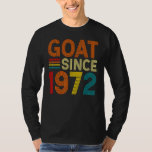 50th Birthday 50 Years Old Goat Since 1972 1 T-Shirt<br><div class="desc">50th Birthday 50 Years Old Goat Since 1972 1</div>