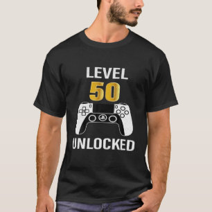 50Th Birthday / Anniversary Funny Video Gamer Gift T-Shirt