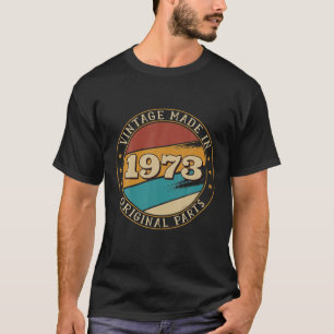 50th Birthday Bday Vintage 1973 Limited Edition T-Shirt