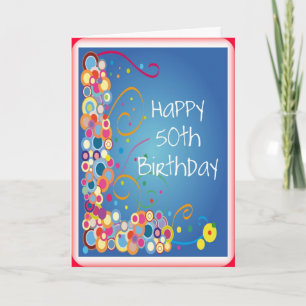 50th Birthday Card
