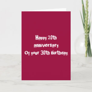 50th Birthday Card