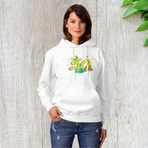 50th Birthday Celebration Womens Hoodie