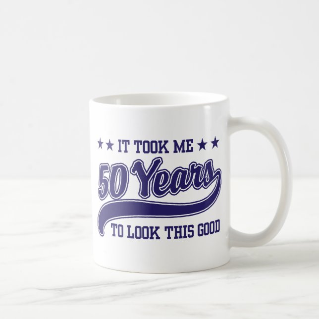 50th Birthday Coffee Mug (Right)