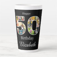 50th Birthday Create Your Own Multi Photo