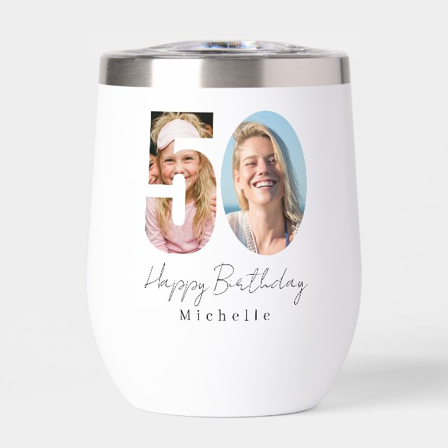 50th Birthday Custom Photo  (Front)