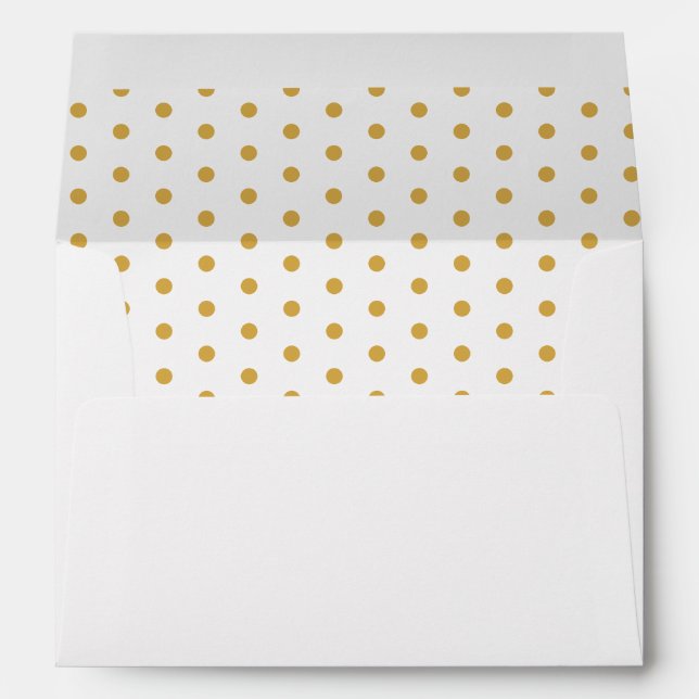 50th Birthday Custom Return Address Envelope (Back (Bottom))