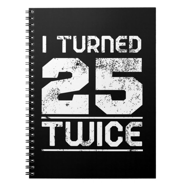 50th Birthday Funny Notebook (Front)