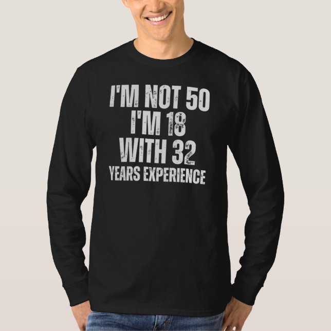 50Th Birthday Funny T-Shirt (Front)