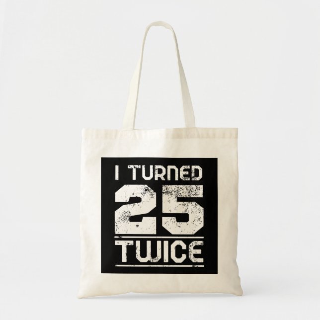 50th Birthday Funny Tote Bag (Front)