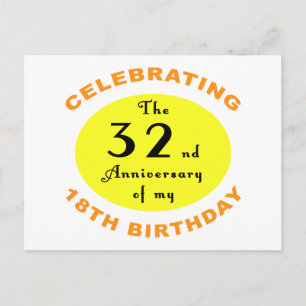 50th Birthday Gag Gift Postcard