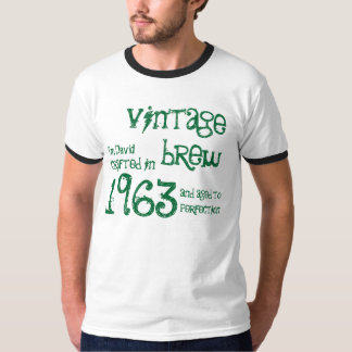 50th Birthday Gift 1963 Vintage Brew T-Shirt