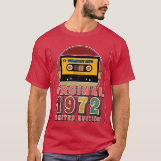 50th Birthday Gift Greatest Hits Retro Music Casse T-Shirt