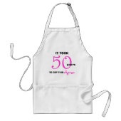 50th Birthday Gifts Apron - Funny (Front)