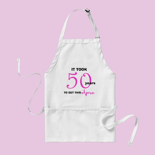 50th Birthday Gifts Apron - Funny