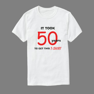 50th Birthday Gifts for Men T Shirt - Funny
