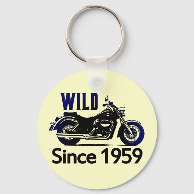 50th Birthday Gifts Key Ring (Front)