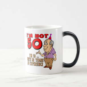 50th Birthday Gifts Magic Mug