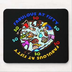 50th Birthday Gifts Mouse Pad