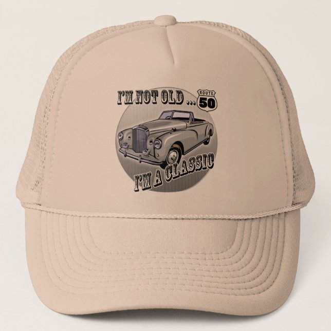 50th Birthday Gifts Trucker Hat (Front)