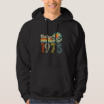 50th Birthday Gifts Vintage Born In 1975 50 Years  Hoodie<br><div class="desc">50th Birthday Gifts Vintage Born In 1975 50 Years Old Retro</div>