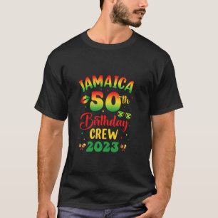 50Th Birthday Girl Jamaica Birthday Trip Matching  T-Shirt