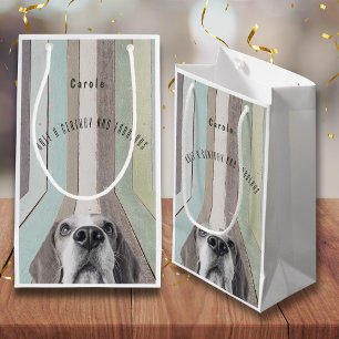 50th Birthday Half a Century and Fabulous Small Gift Bag