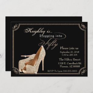 50th Birthday Invitation