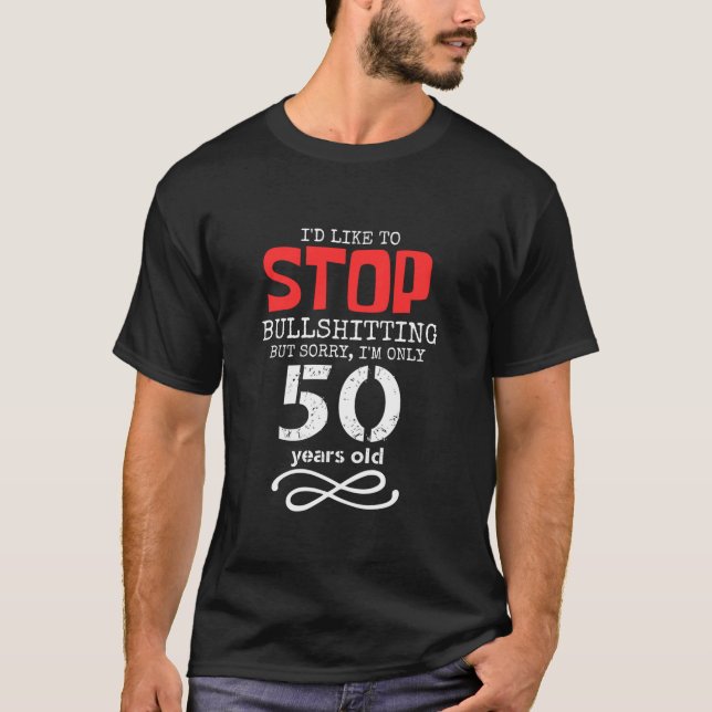 50th Birthday Long Sleeve T Shirt (Front)