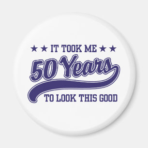 50th Birthday Magnet