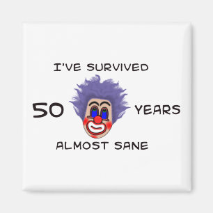 50th Birthday Magnet