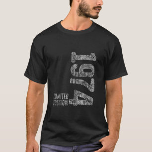 50th Birthday Man Woman 50 Years 1974 Decorative F T-Shirt