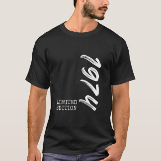 50th Birthday Man Woman 50 Years 1974 Decorative F T-Shirt