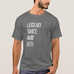 50Th Birthday Men Women Born May 1971 T-Shirt