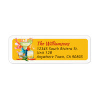 50th Birthday Mexican Fiesta Return Address
