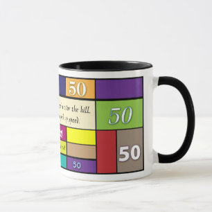 50th Birthday mug