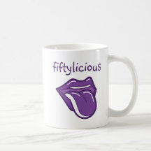 50th Birthday Mug Fiftylicious
