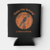 50th Birthday Old Crow Funny Gag Over The HIll