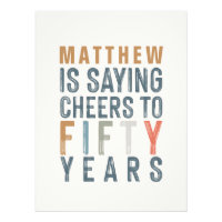 50th birthday party decor