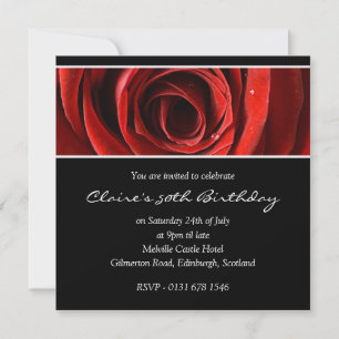 50th Birthday Party Invitation