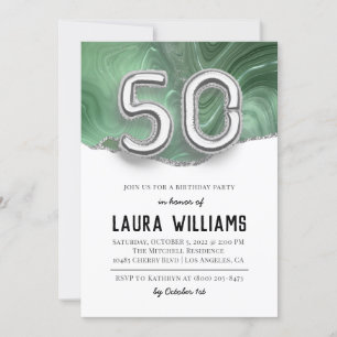 50th Birthday Party Invitation