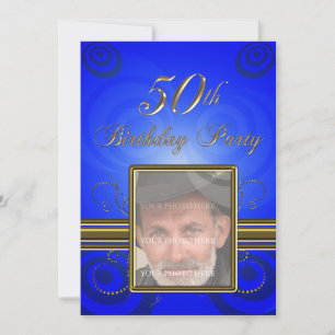 50th Birthday party Invitation