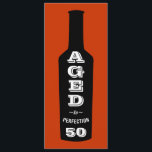 50th Birthday Party Invitation Aged to Perfection<br><div class="desc">A great birthday party toast for the 50 year old wine-loving lush in your life! This wine bottle design labelled with "Aged to Perfection" lets everyone know your oenophile has great taste, a great sense of humour and a great vintage. Give it as an over-the-hill roast gift or for their...</div>