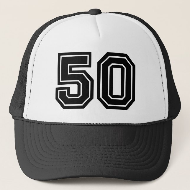 50th Birthday Party Trucker Hat (Front)